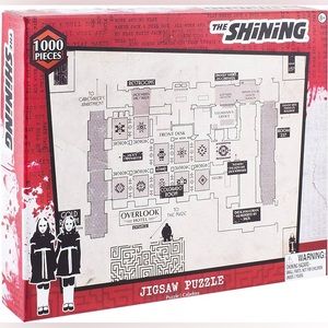 Paladone The Shining Floor Plan 1000 Piece Jigsaw Puzzle - Officially Licensed